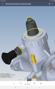 Take measurements on your 3d files