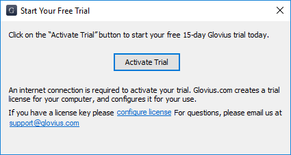Licensing option_Activation Trial
