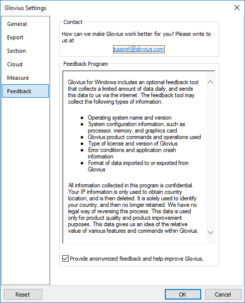 This image has an empty alt attribute; its file name is Settings_Feedback.png