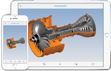 view stp files on iphone, ipad, and Android devices