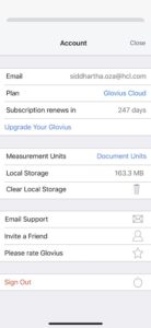 View account information